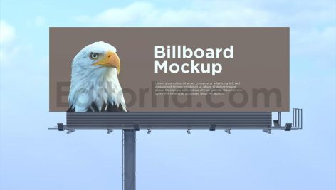 دانلود موکاپ بیلبورد شهری Billboard Mockup5
