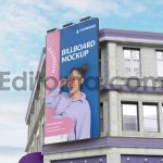 دانلود موکاپ بیلبورد ساختمانی Billboard Mockup 1