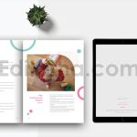 دانلود فایل لایه باز کاتالوگ طرح آموزشی Brochure Education Plan Template