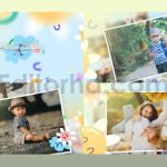 دانلود پروژه آماده افترافکت: اسلایدشو، آلبوم عکس کودکان