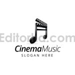 دانلود فایل لوگو موزیک سینما Cinema Music - Logo Templates