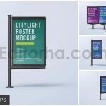 موکاپ لایت باکس درخیابان-1