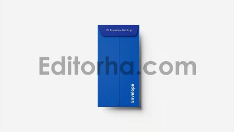 موکاپ پاکت دی ال DL Envelope Mockup5