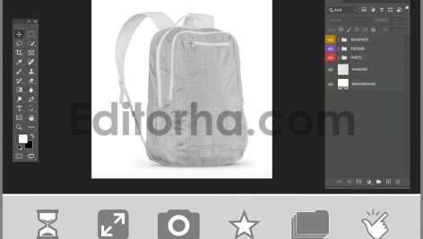موکاپ کوله پشتی3