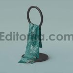 موکاپ شال روسری 1