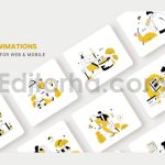 دانلود پروژه آماده افترافکت: انیمیشن رستوران غذا