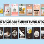 دانلود پروژه آماده پریمیر: پکیج استوری اینستاگرام مبلمان Furniture Stories