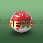 دانلود مدل آماده سه بعدی اخبار: آبجکت کره زمین خبری Globe With News Text