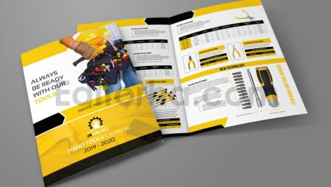 دانلود فایل لایه باز کاتالوگ دو لت محصولات ابزار دستی Hand Tools Catalog