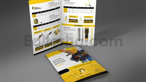 دانلود فایل لایه باز کاتالوگ دو لت محصولات ابزار دستی Hand Tools Catalog