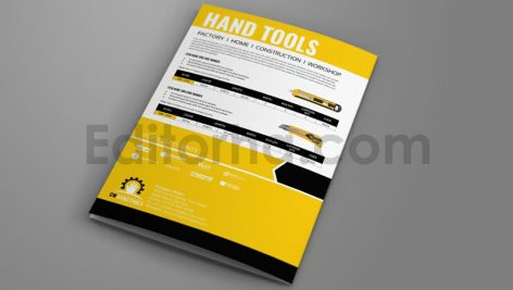دانلود فایل لایه باز کاتالوگ دو لت محصولات ابزار دستی Hand Tools Catalog