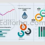 دانلود پروژه افترافکت: پکیج اینفوگرافیک‌ متحرک رنگی Infographics Pack 1.0