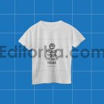 موکاپ تی‌شرت بچه‌گانه Kids T-Shirt Mockup2