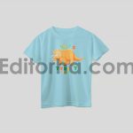 موکاپ تی‌شرت بچه‌گانه Kids T-Shirt Mockup3