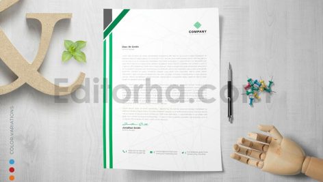دانلود فایل لایه باز سربرگ Letterhead