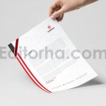 دانلود فایل لایه باز سربرگ Letterhead