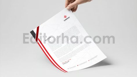 دانلود فایل لایه باز سربرگ Letterhead