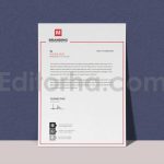 دانلود فایل لایه باز سربرگ Letterhead