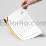 دانلود فایل لایه باز سربرگ Letterhead