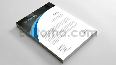 دانلود فایل لایه باز سربرگ Letterhead