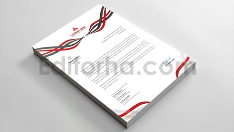 دانلود فایل لایه باز سربرگ Letterhead