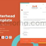 دانلود فایل لایه باز سربرگ Letterhead