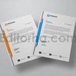 دانلود فایل لایه باز سربرگ Letterhead Template