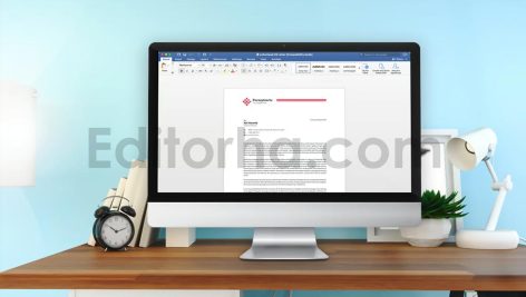 دانلود فایل لایه باز سربرگ مدرن Modern Letterhead