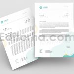دانلود فایل لایه باز سربرگ Letterhead V.4