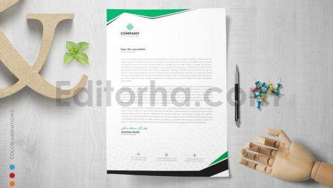 دانلود فایل لایه باز سربرگ Letterhead