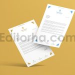 دانلود فایل لایه باز سربرگ Letterhead
