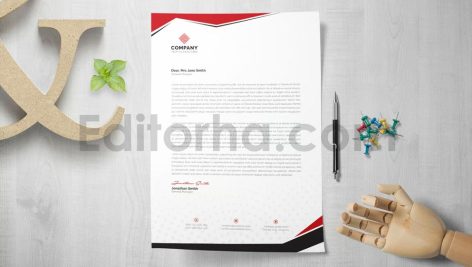 دانلود فایل لایه باز سربرگ Letterhead