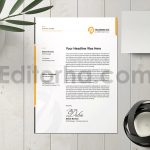 دانلود فایل لایه باز سربرگ Letterhead Template