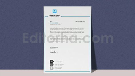 دانلود فایل لایه باز سربرگ Letterhead