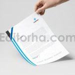دانلود فایل لایه باز سربرگ Letterhead