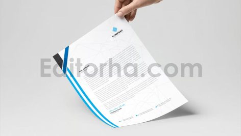 دانلود فایل لایه باز سربرگ Letterhead