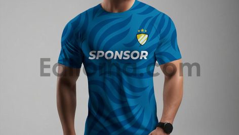 موکاپ تی‌شرت مردانه Men T-shirt Mockup2