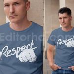 موکاپ تی‌شرت مردانه Men's T-shirt Mock-up5