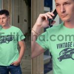 موکاپ تی‌شرت مردانه Men's T-shirt Mock-up6
