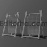 موکاپ استند فلزی بیرونی