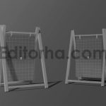 موکاپ استند فلزی بیرونی