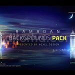 دانلود بک گراند اسلامی رمضان (نمای دریاچه)