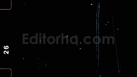 دانلود فوتیج خط و خش فیلم 16 میلیمتری Retro 16mm Film Scratches