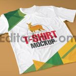 موکاپ تی‌شرت یقه گرد Round-Neck T-Shirt Mockups2
