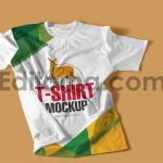 موکاپ تی‌شرت یقه گرد Round-Neck T-Shirt Mockups4