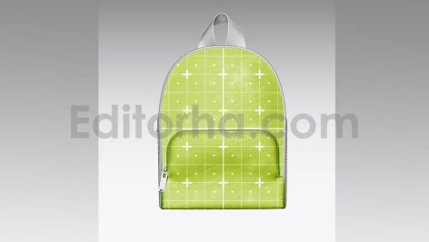 دانلود موکاپ کوله پشتی بچه گانه Set Child Backpack Mockup