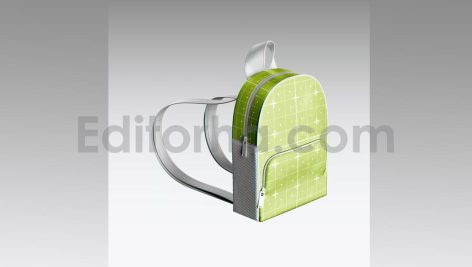 دانلود موکاپ کوله پشتی بچه گانه Set Child Backpack Mockup
