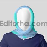 موکاپ روسری ابریشمی5