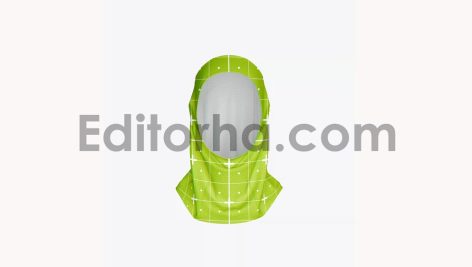 موکاپ حجاب ورزشی5