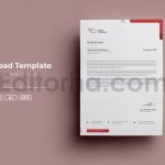 دانلود فایل لایه باز سربرگ SRTP- Letterhead Template.54